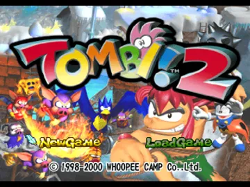 Tombi! 2 (EU) screen shot title